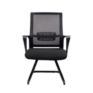 Офис стол SK-1703V, черен офис стол с височина 92 см, идеален за комфортна офис работа.