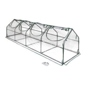 Оранжерия My Garden WR-GHS004G с метална рамка, 4 прозореца и 2 врати за градински растения