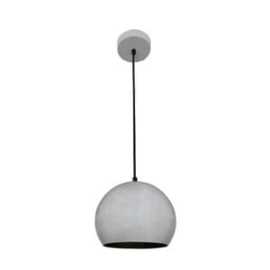 Осветително тяло Ziel Lighting Sphere 1 сиво ковано желязо осветително тяло с GU10 за стена