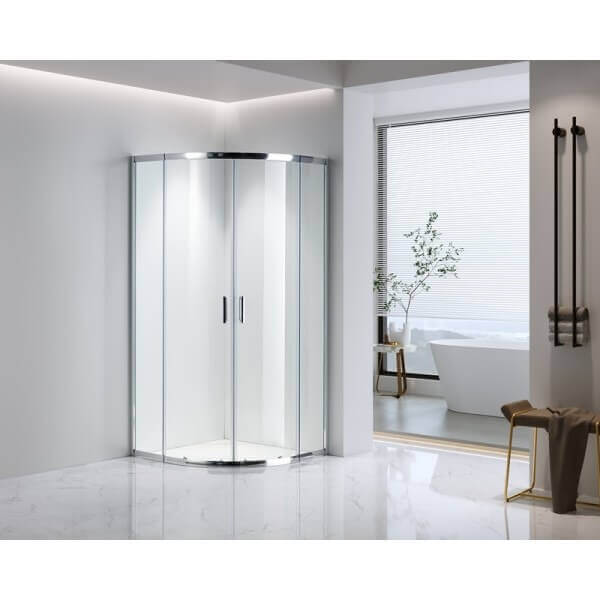 Овална душ кабина Cascada прозрачно стъкло, 85-90 см Овална душ кабина Cascada прозрачно стъкло, 85-90 см