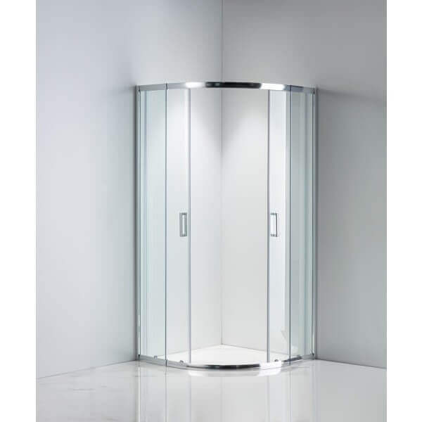 Овална душ кабина Cascada с плъзгащи врати, стилна и практична душ кабина с прозрачно стъкло, 85-90 см. Овална душ кабина Cascada с плъзгащи врати, стилна и практична душ кабина с прозрачно стъкло, 85-90 см.