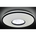 Плафон LED Ziel Lighting Double Ring 60W, с дистанционно управление, ф 49x8 см