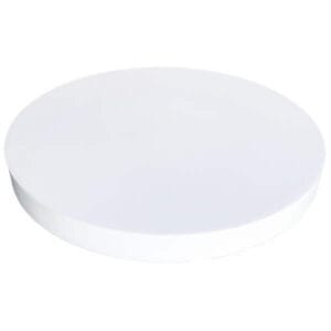 Плафониера Ziel Lighting Makaron white LED, влагозащитена, 24W, ф 30 см