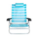 Плажен стол My Garden ZRC023-19, Синьо райе, 47 x 52 x 77 см