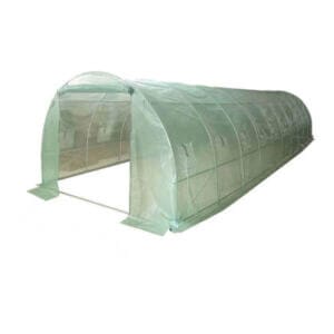 Покривало за градинска оранжерия My Garden WR-SG8 с 16 прозореца и 2 врати, зелено покривало за оранжерия