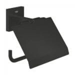 Поставка за тоалетна хартия Grohe Start Cube, Черна