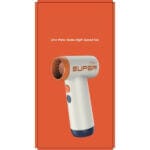 Преносим вентилатор Super, 40W, 12.3 x 13.8 x 3.8 см