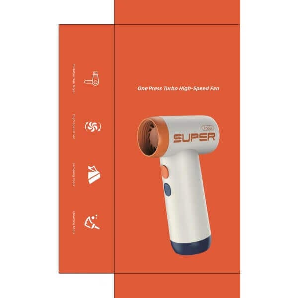 Преносим вентилатор Super, 40W, 12.3 x 13.8 x 3.8 см Преносим вентилатор Super, 40W, 12.3 x 13.8 x 3.8 см