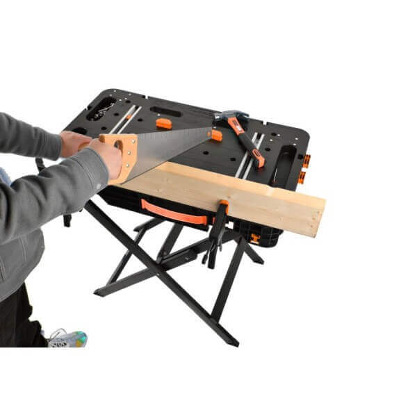 Преносима работна маса TACTIX, 86.4 x 54.4 x 80 см, Черна/Оранжева Преносима работна маса TACTIX, 86.4 x 54.4 x 80 см, Черна/Оранжева