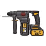 Акумулаторен безчетков перфоратор CAT DX21 4-в-1 18V 2.2J с 2 батерии 4.0Ah и зарядно