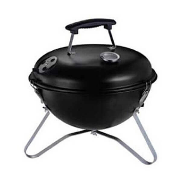 Барбекю Ziel Grill CG046, черно барбекю с капак и термометър за въглища, компактно и издръжливо Барбекю Ziel Grill CG046, черно барбекю с капак и термометър за въглища, компактно и издръжливо