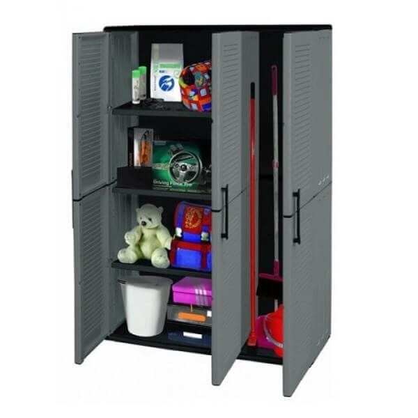 Битов шкаф PVC трикрилен / 102х37х163см Битов шкаф PVC трикрилен / 102х37х163см