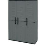 Битов шкаф PVC трикрилен / 102х37х163см