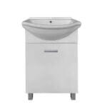 Долен шкаф за баня Makena SM500F с мивка, бял