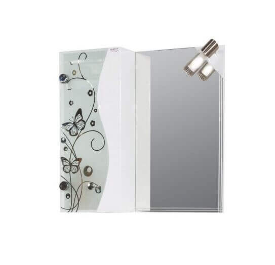 Горен шкаф за баня с огледало Makena Елит Горен шкаф за баня с огледало Makena Елит