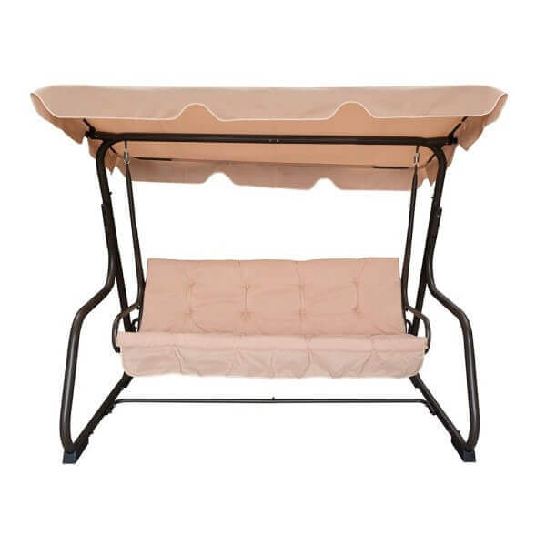 Градинска люлка 3-местна My Garden TLS031 кафява 200x120x164 см Градинска люлка 3-местна My Garden TLS031 кафява 200x120x164 см