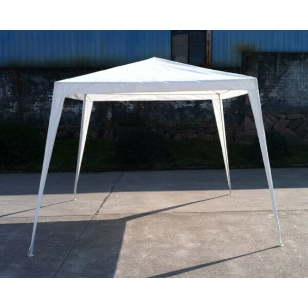 Градинска шатра My Garden TLC003, бяла полиетиленова шатра 2.4x2.4 м за градина, лека и здрава Градинска шатра My Garden TLC003, бяла полиетиленова шатра 2.4x2.4 м за градина, лека и здрава