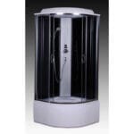 Хидомасажна кабина Cascada GLS-100 Black High 100x100x215см