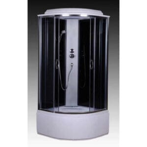 Хидомасажна кабина Cascada GLS-100 Black High 100x100x215см