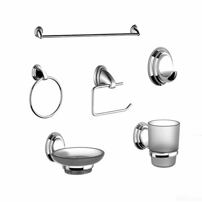 Комплект аксесоари за баня Makena ECO 6 части Комплект аксесоари за баня Makena ECO 6 части