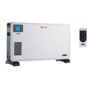 Конвектор Ziel CH-07 с WiFi, електрически конвектор с термостат, дистанционно управление и таймер