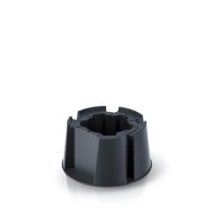 Основа за резервоар за вода Prosperplast IBAS2, здрава пластмасова стойка за резервоар вода, черна