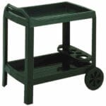 PVC количка за напитки Ipae-progarden Astro AST36CVE, зелена