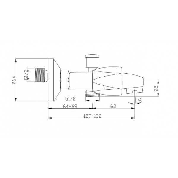 Смесител за вана/душ Cascada Eco Смесител за вана/душ Cascada Eco