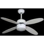 Вентилатор-полилей Ziel CF42-4CS(N), бял