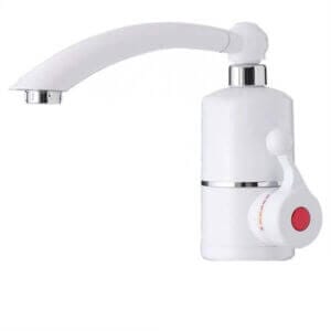 Водонагревател стенен DO-1C4-3 бял, енергоспестяващ бойлер за баня с компактен дизайн, лесен монтаж