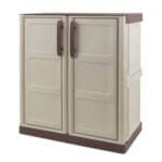 Битов шкаф PVC / бежаво-кафяв 70x39x85.5см