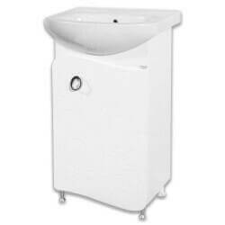 Долен шкаф за баня с мивка Makena Бъбъл