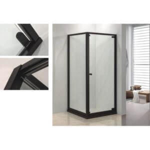 Душ кабина без корито с врата Cascada B-L1031/ 90x90 см