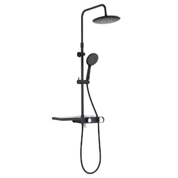 Душ комплект със смесител Cascada PL104HE-1E-F Black Душ комплект със смесител Cascada PL104HE-1E-F Black