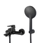 Смесител за вана/душ Cascada Life Black