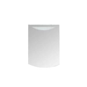 Горен шкаф за баня с огледало Makena Белучи