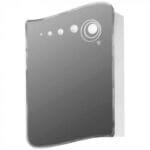 Горен шкаф за баня с огледало Makena Бъбъл