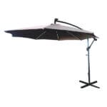 Градински чадър с 8 LED ребра TLB017-300/ 3м