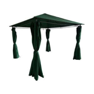 Метален павилион с 4 страници 521003 тъмнозелен 3x3м - MY GARDEN