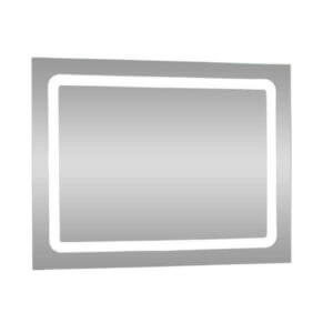 Огледало с осветление LED и часовник Makena 300