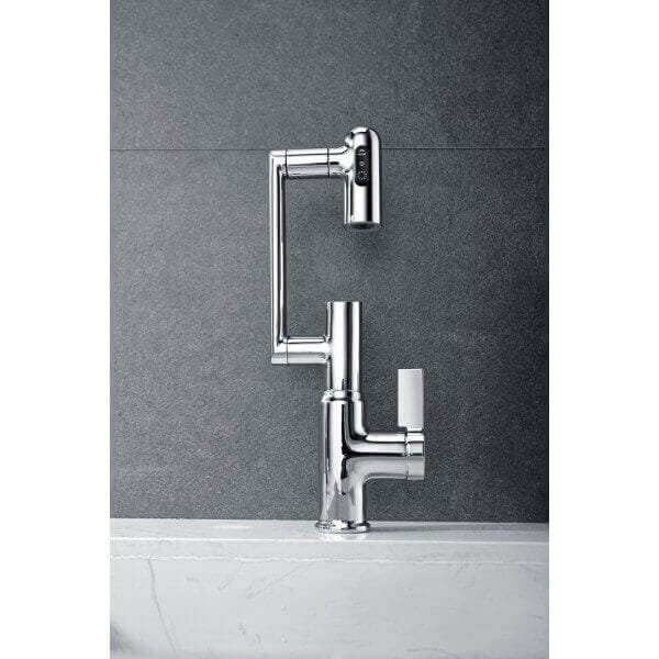 Стоящ смесител за мивка Makena 9091-CP хром Стоящ смесител за мивка Makena 9091-CP хром