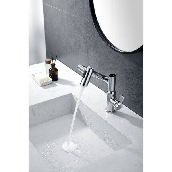 Стоящ смесител за мивка Makena 9091-CP хром Стоящ смесител за мивка Makena 9091-CP хром