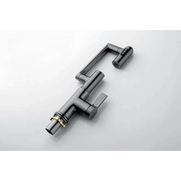 Стоящ смесител за мивка Makena 9091-GG сив мат Стоящ смесител за мивка Makena 9091-GG сив мат