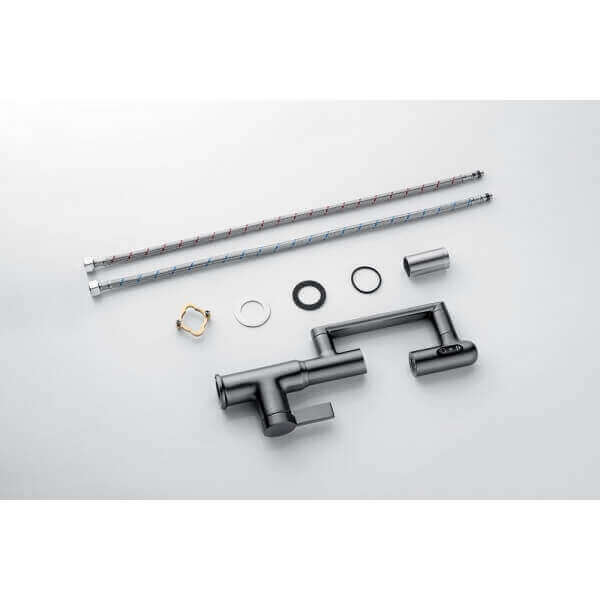 Стоящ смесител за мивка Makena 9091-GG сив мат Стоящ смесител за мивка Makena 9091-GG сив мат