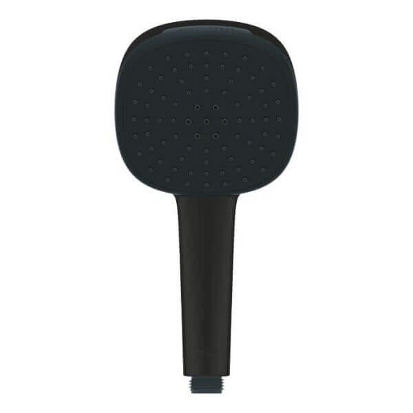 Ръчен душ GROHE Vitalio Comfort 110 с две функции, черен дизайн и технология DreamSpray за комфортно къпане. Ръчен душ GROHE Vitalio Comfort 110 с две функции, черен дизайн и технология DreamSpray за комфортно къпане.