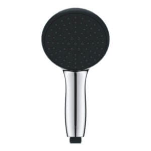 Ръчен душ GROHE Vitalio Start 110 с две струи, хром/черен, с технология Water Saving за икономия на вода.