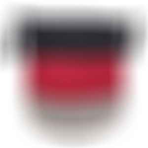 Ръчно тъкана кошница с дръжки FHF-BS-2024-05, 100% памук, 35х35х35 см, многоцветна кошница от памук с дръжки за дома