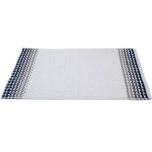 Ръчно тъкана постелка за баня FHF-BH-2024-24, 100% памук, мека памучна постелка за баня 60x90 см, лесна за поддръжка