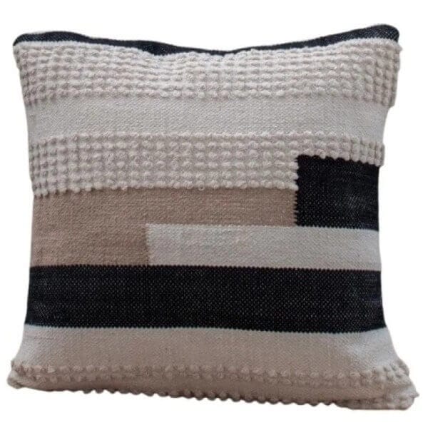 Ръчно тъкана възглавница FHF-CU-2024-14 с пълнеж, памучна възглавница за декорация у дома Ръчно тъкана възглавница FHF-CU-2024-14 с пълнеж, памучна възглавница за декорация у дома
