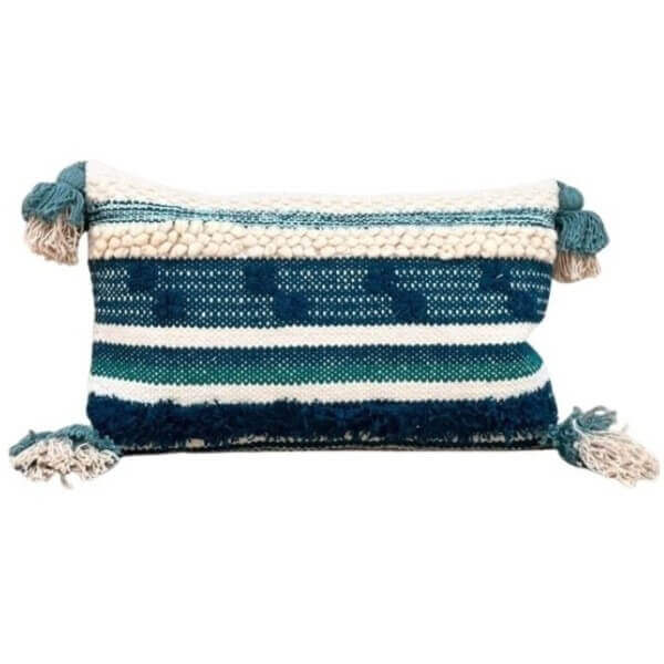 Ръчно тъкана възглавница FHF-CU-2024-32 памучна възглавница с пълнеж за диван и декорация Ръчно тъкана възглавница FHF-CU-2024-32 памучна възглавница с пълнеж за диван и декорация